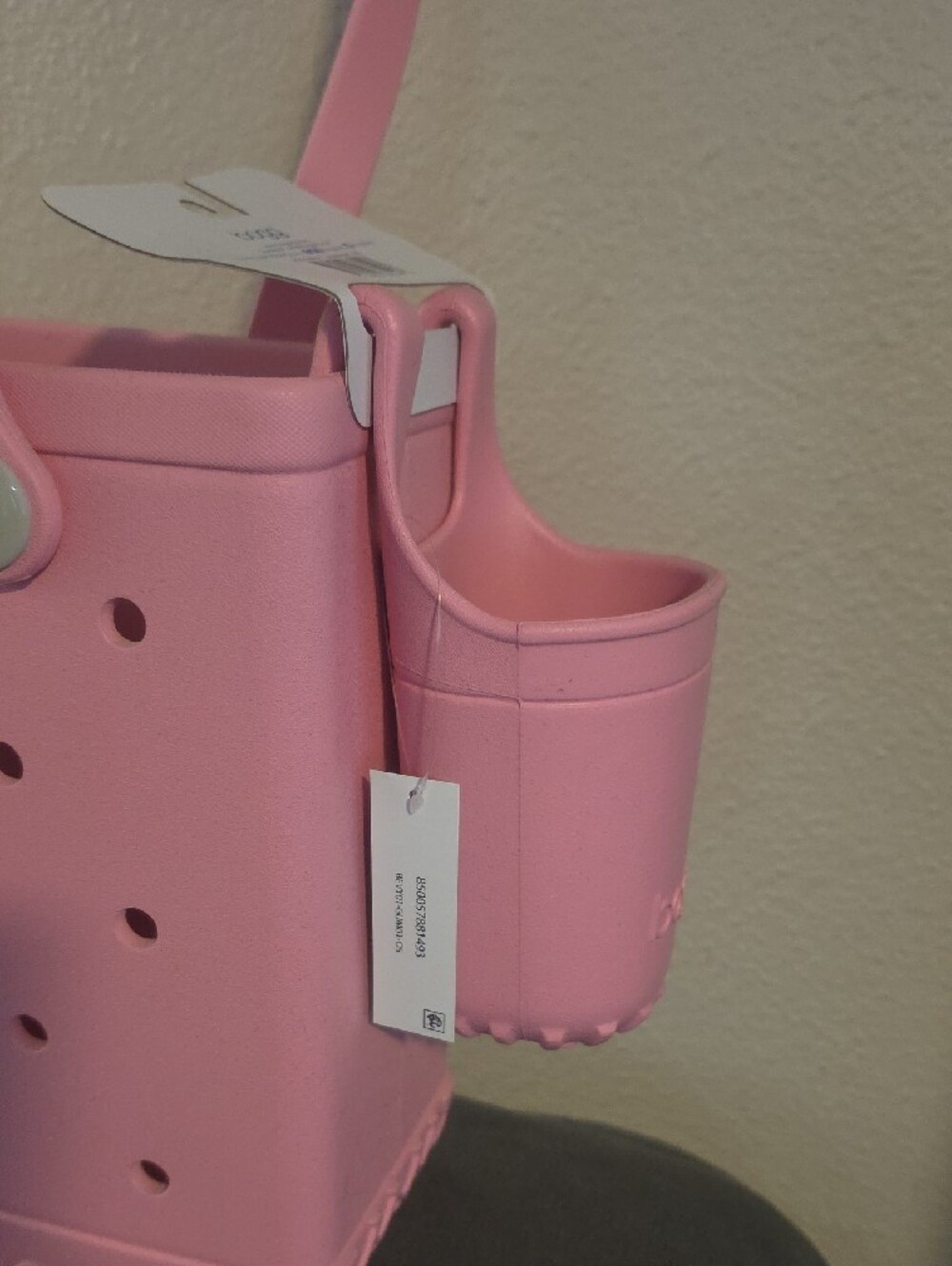 BOGG BAG Pink Perforated Tote - Picture 2 of 3